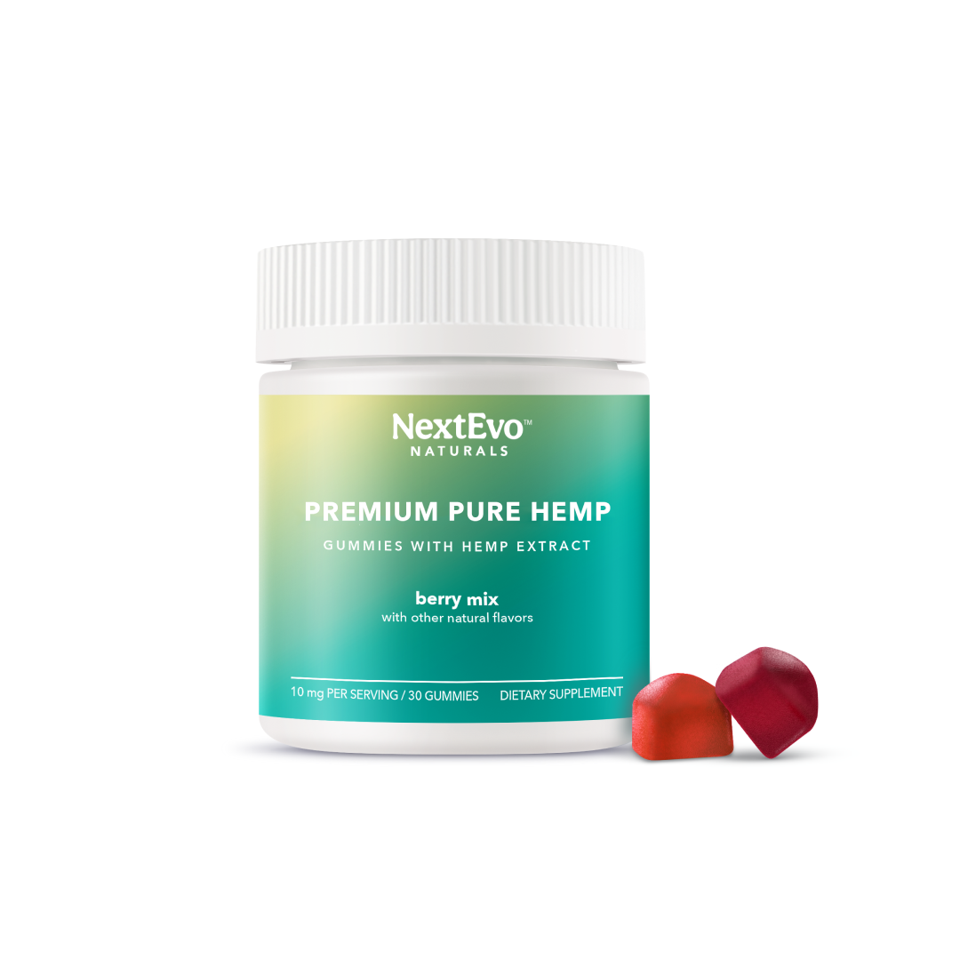 Premium Pure Hemp Gummies Berry Mix - 30 count